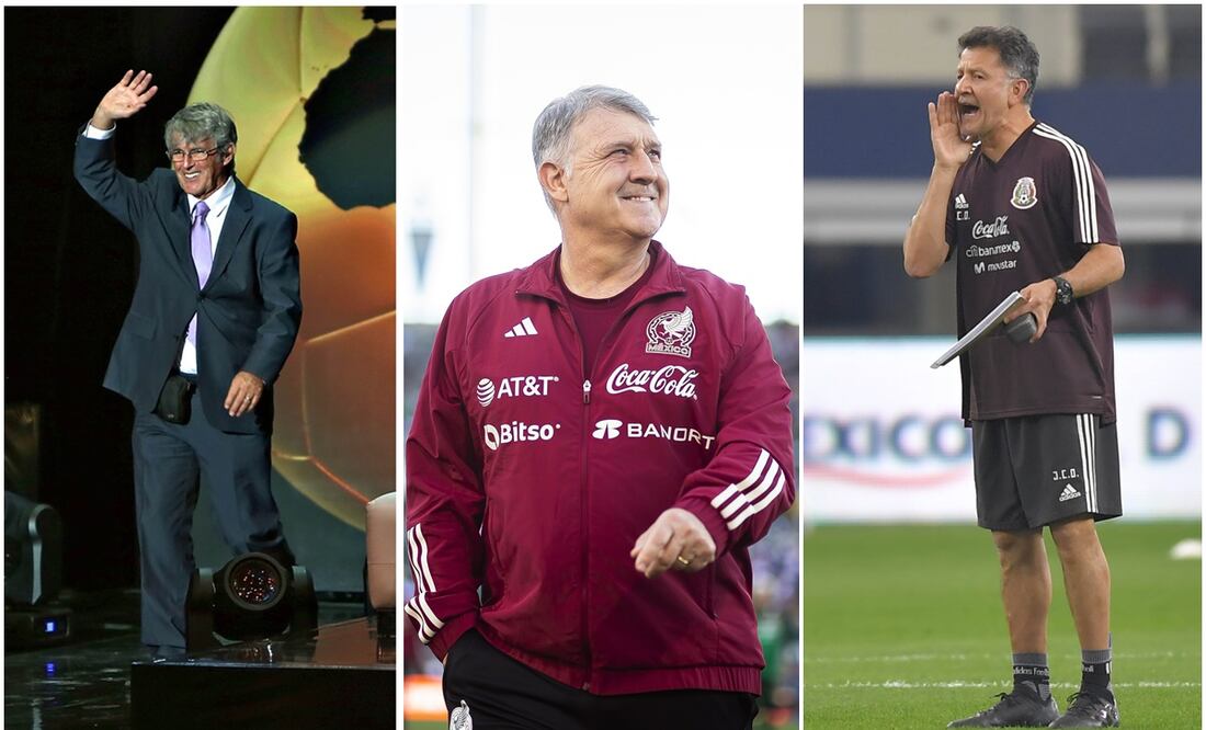 Bora Milutinovic, Gerardo Martino y Juan Carlos Osorio / Foto: imago7