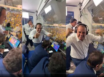 Cuauhtémoc Blanco maltrató a David Faitelson en uno de los goles del América en la Final