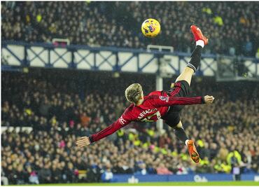 VIDEO: Alejandro Garnacho a lo Wayne Rooney con tremendo golazo de chilena