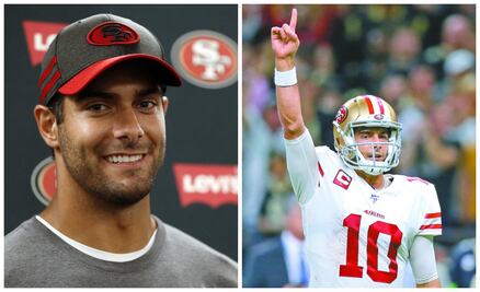 Jimmy Garoppolo, el atractivo y millonario quarterback de los 49ers