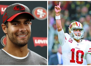 Jimmy Garoppolo, el atractivo y millonario quarterback de los 49ers