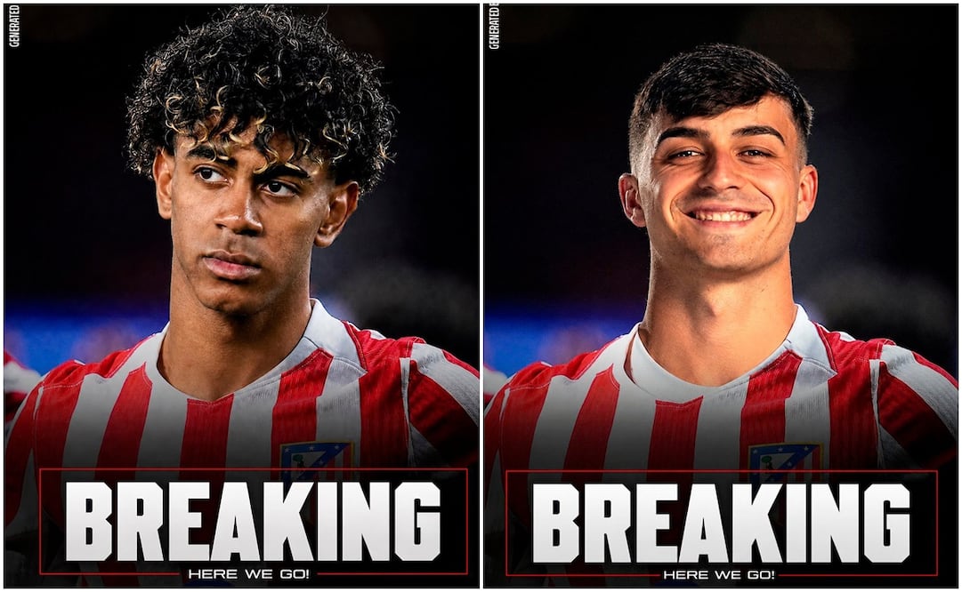 Atlético de Madrid finge fichajes del Barcelona Foto: @Atleti
