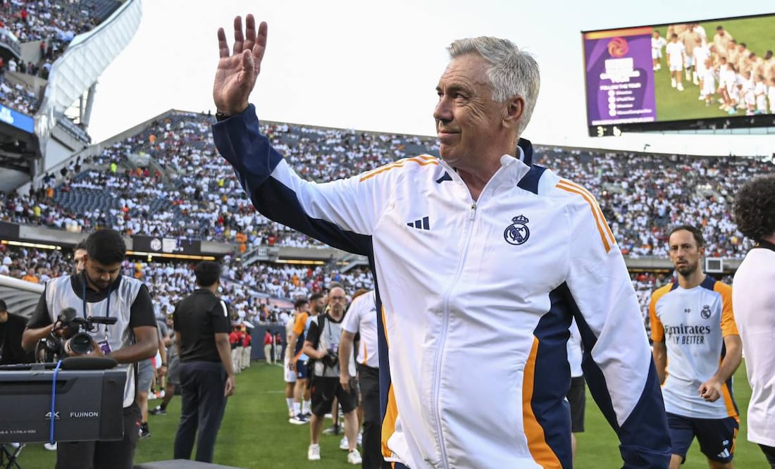 Ancelotti señaló que Pachuca es un equipo con experiencia y juventud. Foto: Imago7.