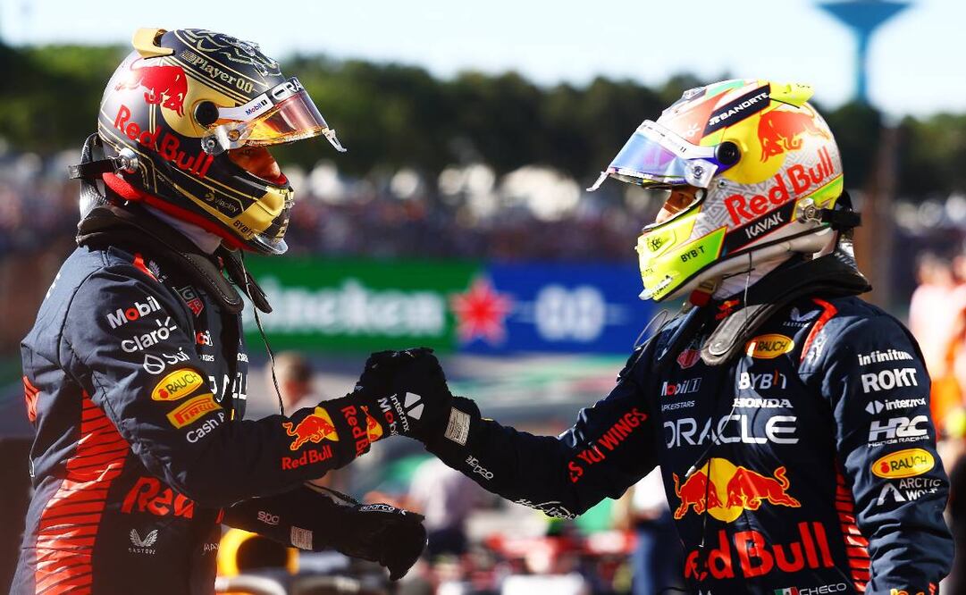 Checo Pérez se ganó los elogios de Horner tras quedar tercero en la carrera sprint del GP de Brasil. Foto: Red Bull