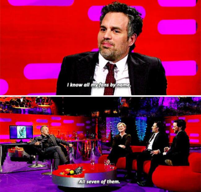 10 momentos en los que Mark Ruffalo “la regó” de forma encantadora