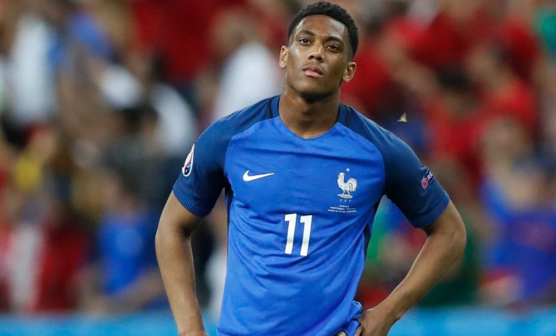 Anthony Martial con Francia Foto: Especial