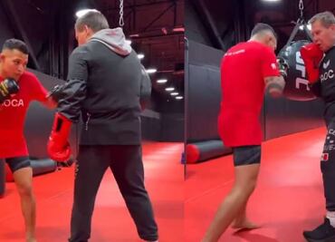 Julio César Chávez se convirtió en el nuevo entrenador de box de 'Lazy Boy'