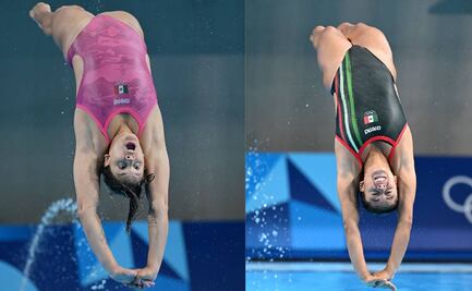 Aranza Vázquez y Alejandra Estudillo avanzan a la Semifinal de trampolín 3 metros en París 2024