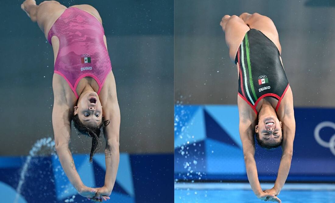 Aranza Vázquez y Alejandra Estudillo buscarán su pase a la Final en trampolín 3 metros. Foto: @COM_Mexico