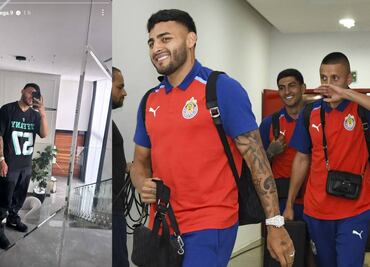 ¡Anda bien triste! Vega presume foto en redes sociales previo al juego de Chivas vs Puebla y afición lo tundió