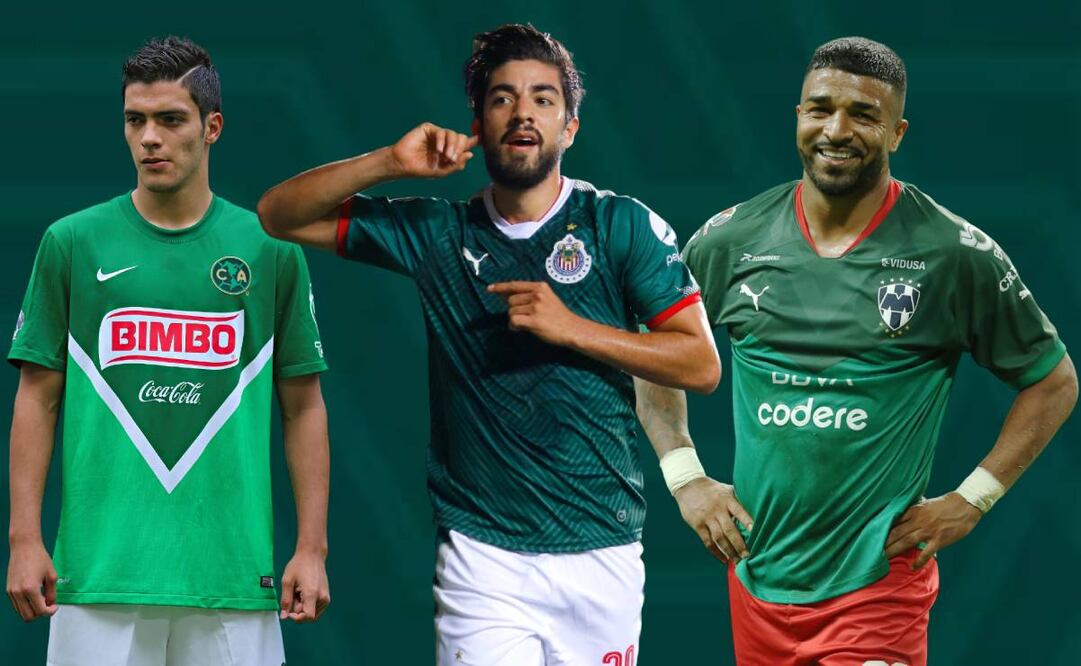 Varios equipos de la Liga MX han usado uniformes verdes inspirados en la Selección Mexicana. Foto: Especial