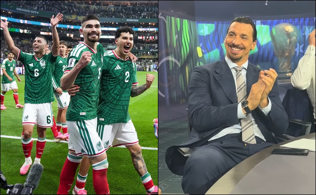 Zlatan aplaudió la exhibición de la Selección Mexicana ante Ecuador. FOTO: Imago7 / Captura