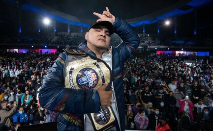Aczino, el primer bicampeón internacional de freestyle es mexicano