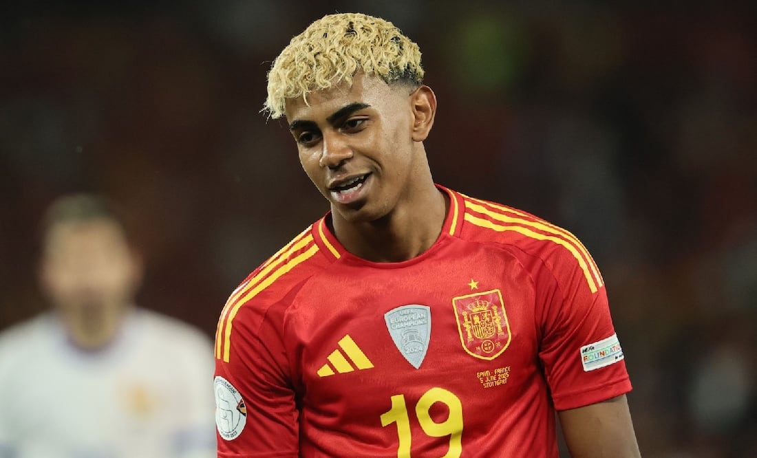 Lamine Yamal con la Selección Española Foto: EFE