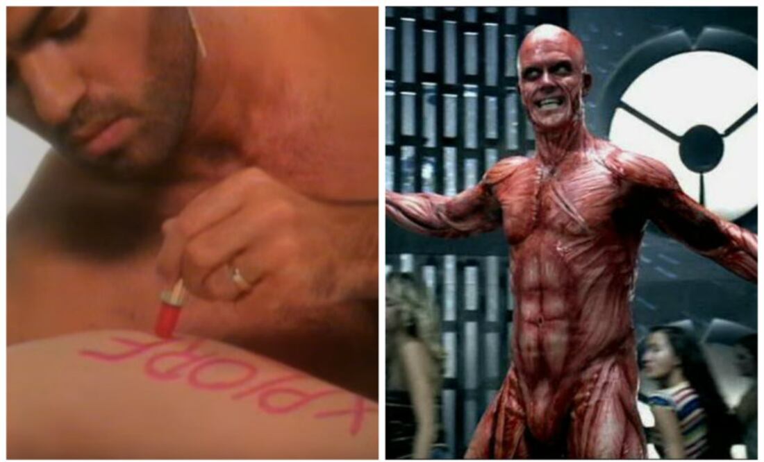 Fotos: Captura de pantalla YouTube George Michael y Robbie Williams