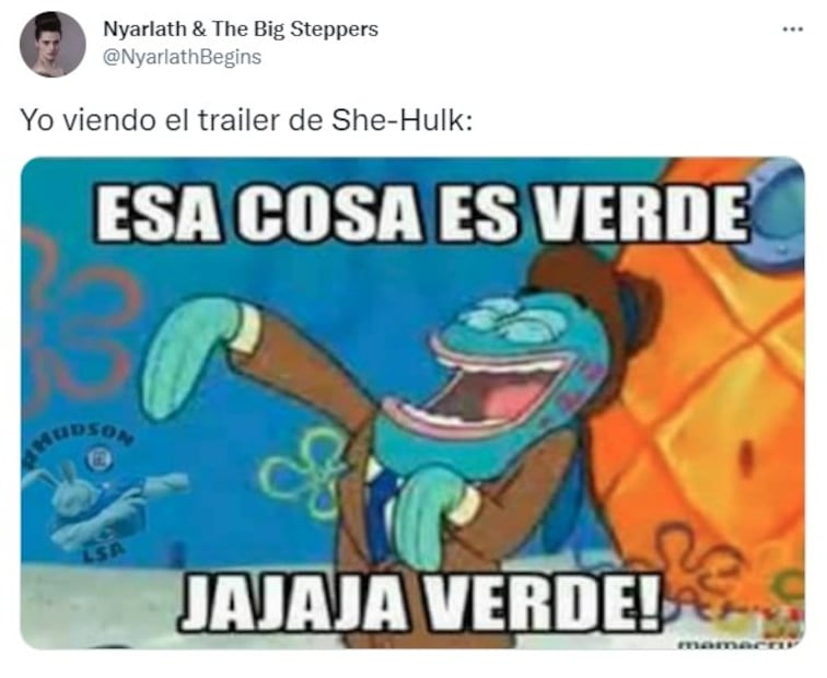 Los 10 mejores memes de She-Hulk, la nueva serie de Marvel en Disney+