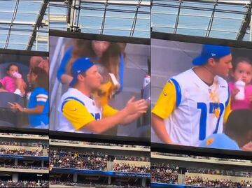 ¡No fue su día! Aficionado lanza propuesta de matrimonio, lo rechazan y recibe baño de botana