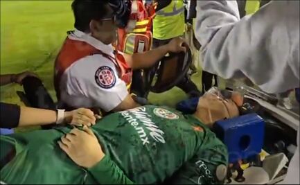 ¿Malagón se perderá la Final? Salió de la cancha con oxígeno y en el carrito de las desgracias