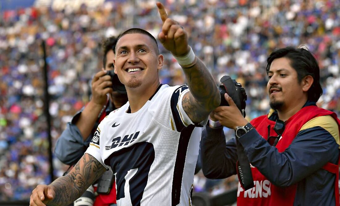 Nico Castillo tuvo su mejor momento en la Liga Mx jugando en Pumas. Foto: Imago7