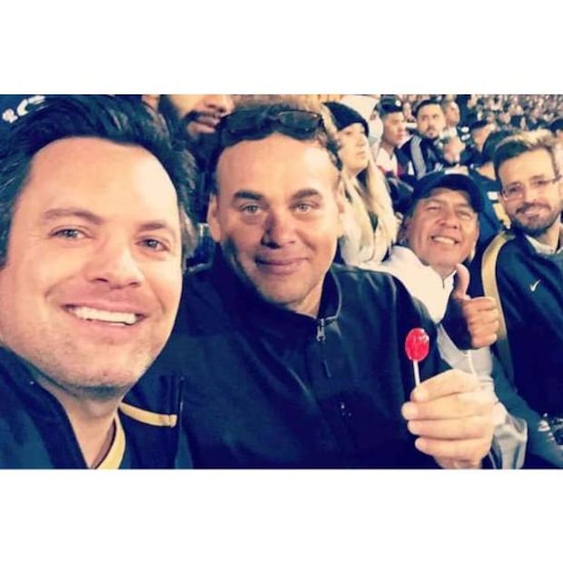 Juan Pablo Fernández y david Faitelson tuvieron una relación de amistad de muchos años. Foto: Especial