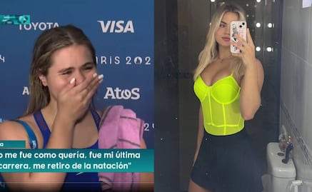 Luana Alonso, nadadora paraguaya que se hizo viral, anunció su retiro de la natación tras París 2024