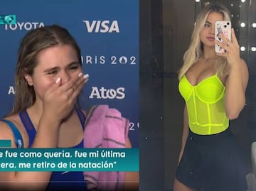 Luana Alonso, nadadora paraguaya que se hizo viral, anunció su retiro de la natación tras París 2024