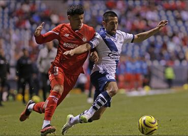 Puebla y Toluca no pasan del empate y dividen puntos en el Estadio Cuauhtémoc