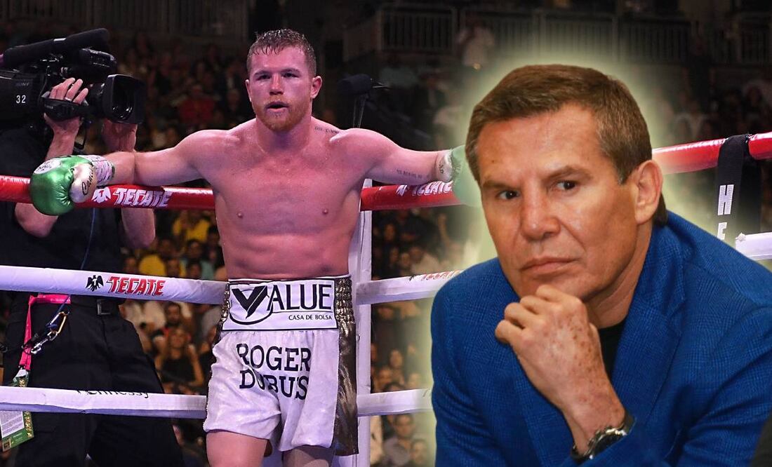 Julio César Chávez pide al Canelo Álvarez que ya no le huya a David Benavidez. Foto: Imago7