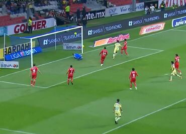 Henry Martín le regresó la ventaja al América en un inicio de locura ante el Toluca