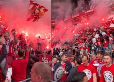 Aficionado del PSV sufre un brutal accidente y pierde dedos de las manos en los festejos del PSV