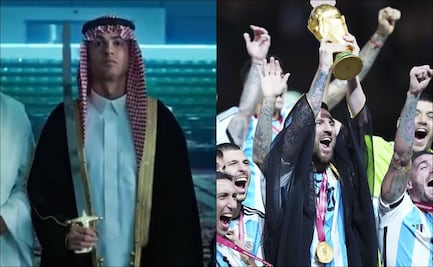 VIDEO: Cristiano Ronaldo es víctima de las burlas por usar la túnica que le dieron a Messi por ser campeón del mundo