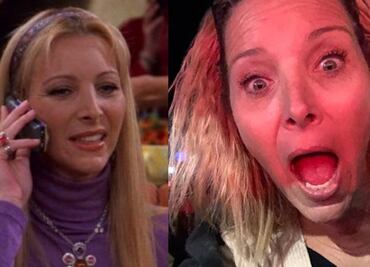 El antes y después de Lisa Kudrow, la divertida Phoebe en "Friends"