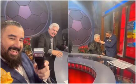 VIDEO: 'Tuca' Ferretti se quedó sin bigote... así lo rasuró Álvaro Morales por título de América