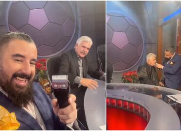 VIDEO: 'Tuca' Ferretti se quedó sin bigote... así lo rasuró Álvaro Morales por título de América