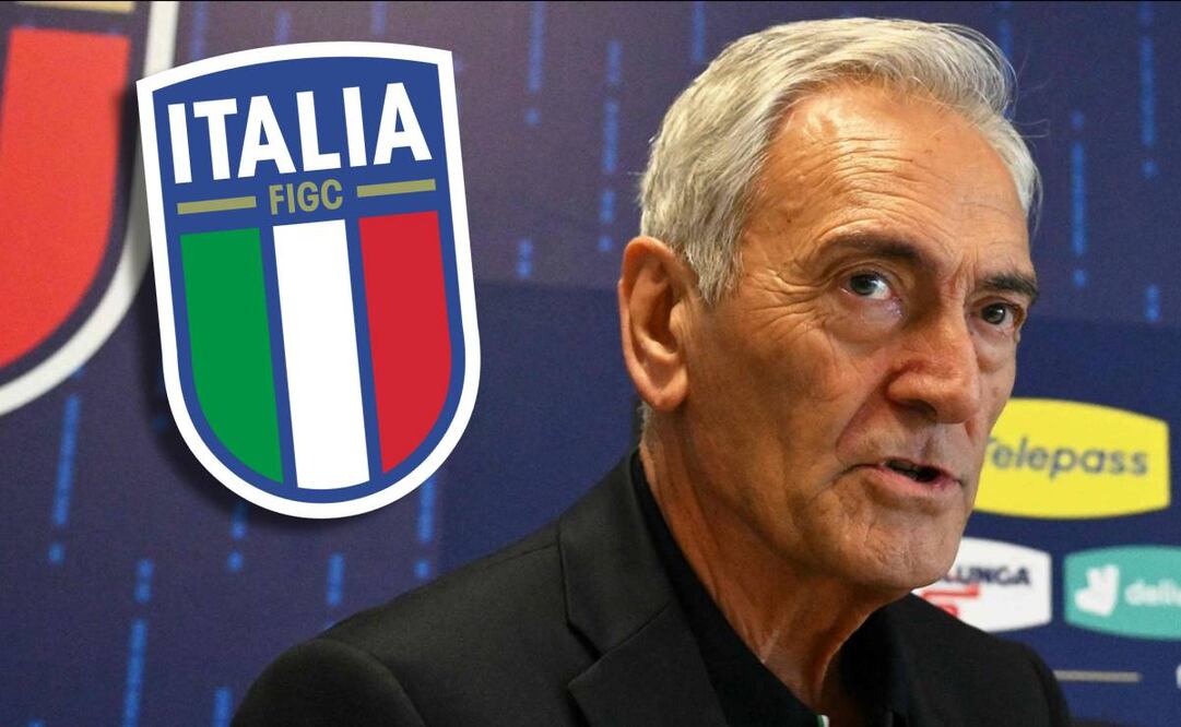 El presidente de la federación de futbol de Italia, Gabriele Gravina, renunció dos días después de que la Azzurri no lograra clasificarse al Mundial. FOTO: AFP