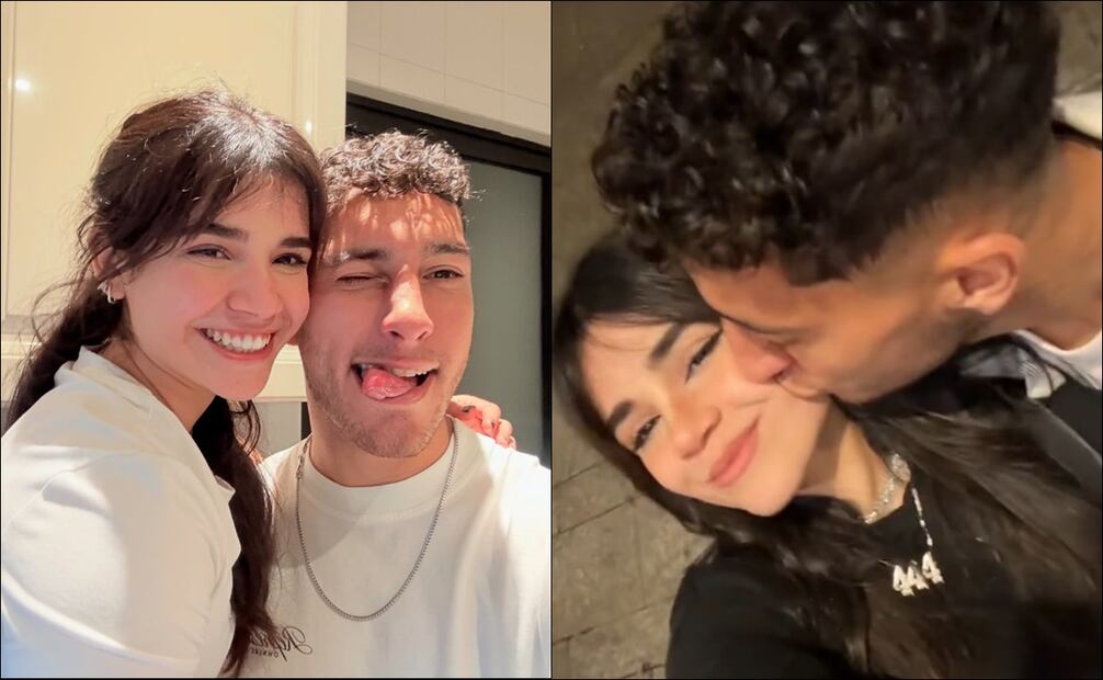 Alana Flores y Sebastián Cáceres confirman su noviazgo a través de las redes sociales. FOTOS: Capturas