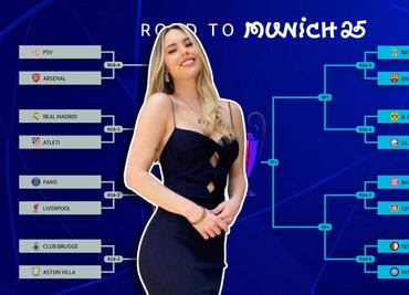 Miroslava Montemayor da los buenos días con los cruces de Octavos de Final de Champions League