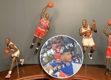 Roban figura de colección de Michael Jordan en Ciudad de México