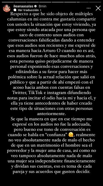 Ileana Salas aseguró que no se estaba refiriendo al Palermo Ortiz. Fotos: Especial