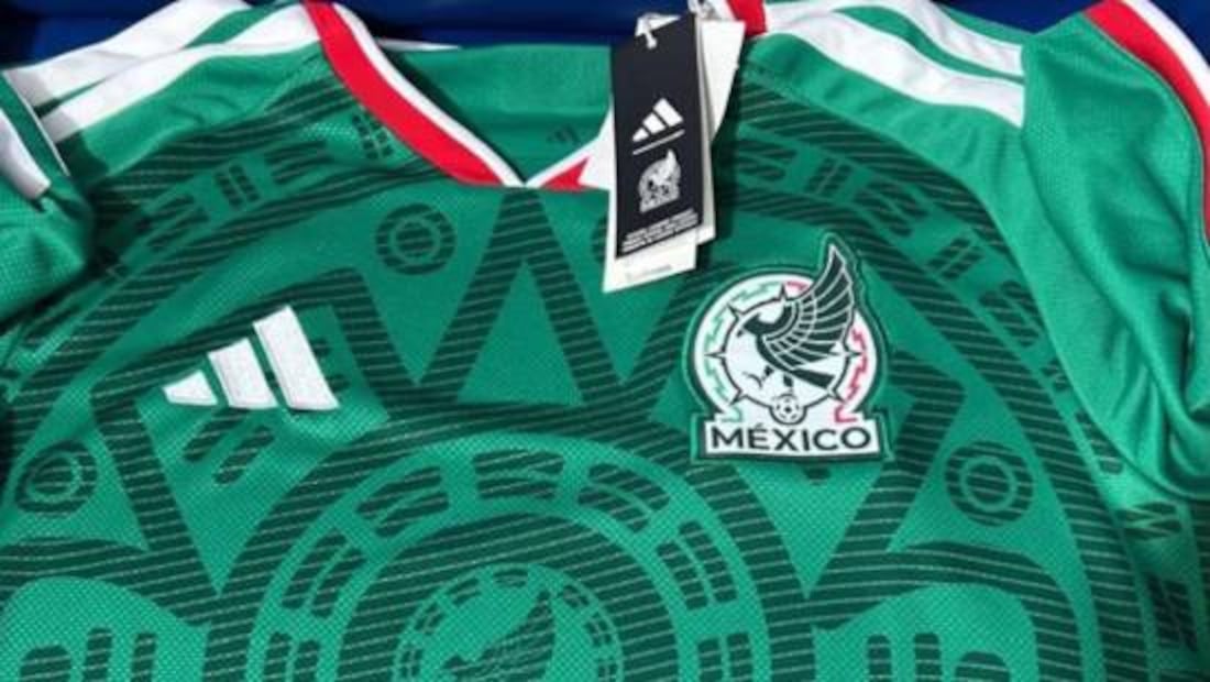 Esta sería la playera que México utilice en el Mundial de 2026. Foto: Especial