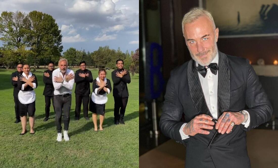 Fotos: TikTok @gianlucavacchi / Instagram @gianlucavacchi