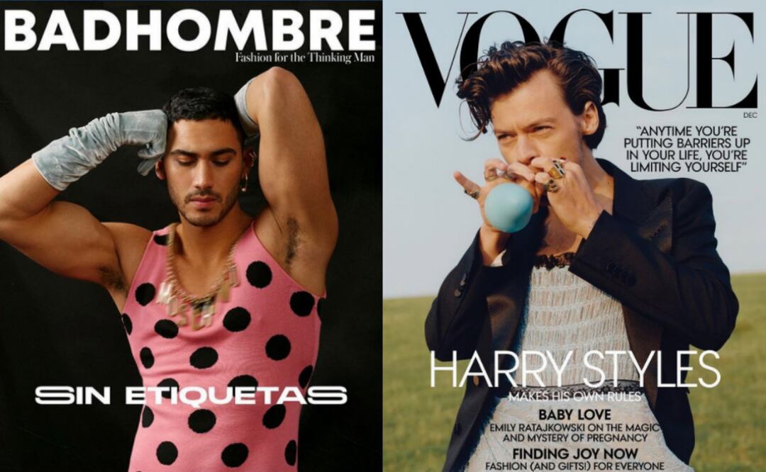 Fotos: Instagram @badhombremag/ @voguemagazine