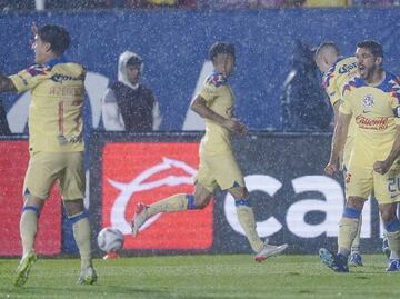 ¡En plan arrollador! Henry Martín marcó el segundo gol del América ante el Atlético de San Luis
