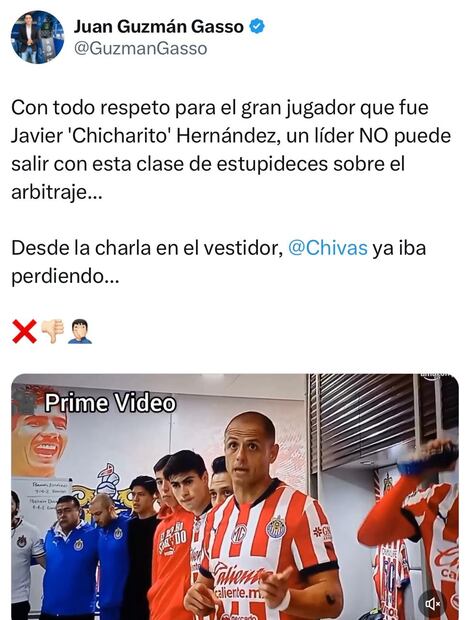 Tweets Chicharito