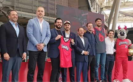 Presentan a los Diablos Rojos de México Basquetbol, equipo que jugará en la LNBP