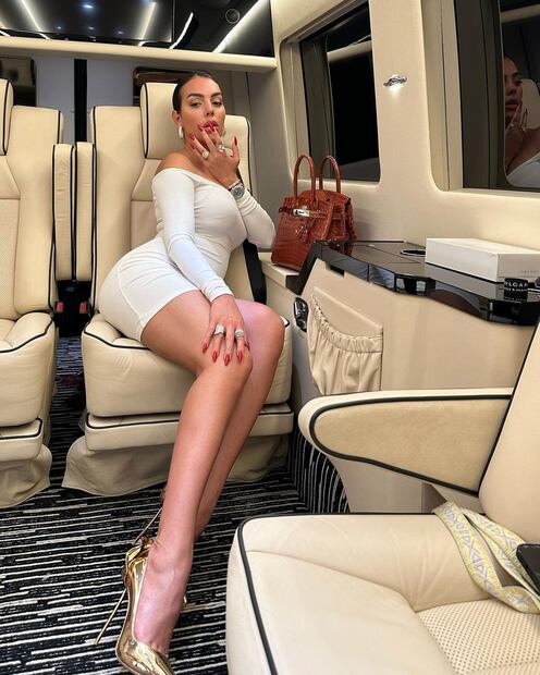 El dulce engaño de Georgina Rodríguez a Cristiano Ronaldo. Fuente: Instagram @georginagio