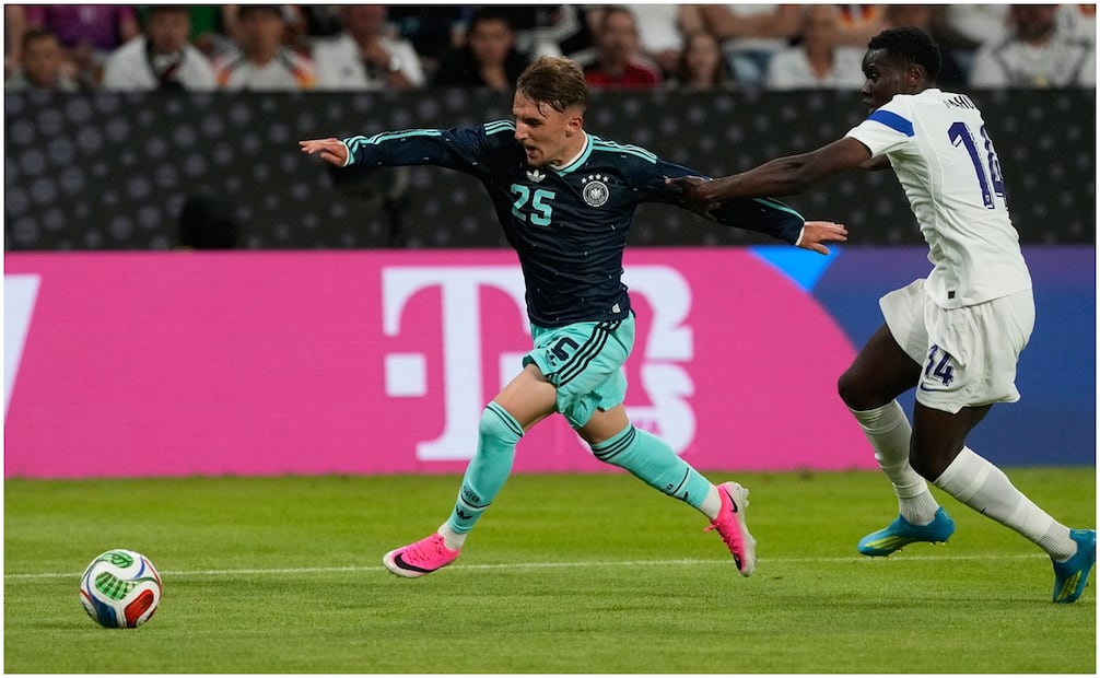 Lennart Karl con Alemania Foto: AP
