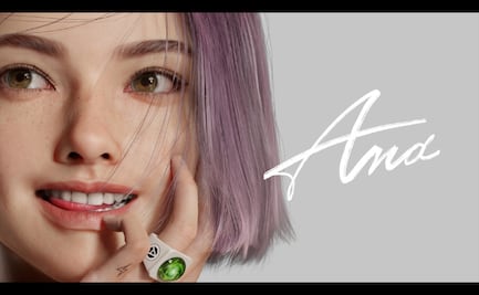 Ana, una 'influencer' virtual desarrollada con tecnología hiperrealista