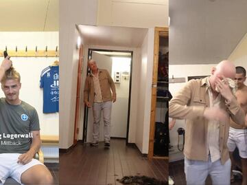 Jugadores del Kalmar AIK FK se raparon para apoyar a su capitán, quien lucha contra el cáncer