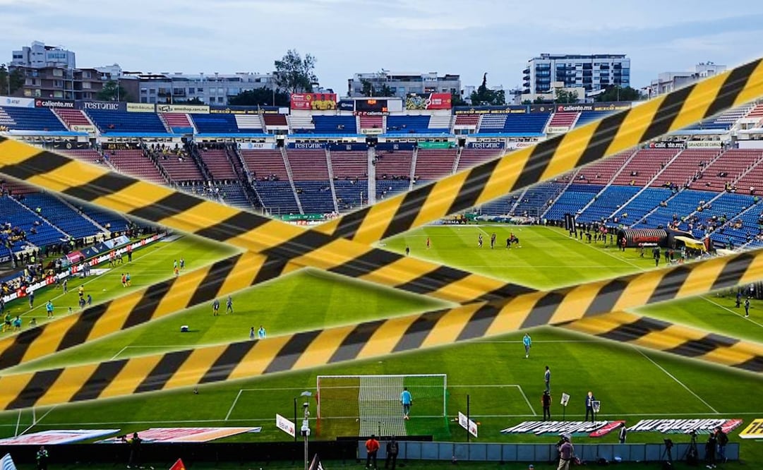 El Estadio Ciudad de los Deportes fue clausurado el pasado sábado 2 de noviembre por la Alcaldía Benito Juárez. FOTO: Imago7